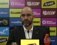 El español Félix Sánchez Bas, director técnico de la selección ecuatoriana de fútbol.