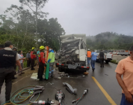 Accidente en Zamora Chinchipe deja un muerto y ocho heridos