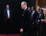 El príncipe William asistió a los premios BAFTA como forma servicial.