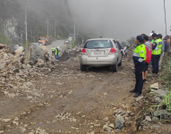 Un carril paralelo fue habilitado en el km 51.
