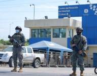 Exteriores del Centro de Privación de libertad N.-1, ubicado en Guayaquil.
