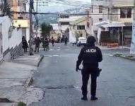La Policía Nacional atendió las emergencias reportadas en diferentes puntos de la ciudad.