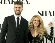 La cantante colombiana, Shakira, acompañada por su expareja, el exfutbolista del F. C. Barcelona, Gerard Piqué en una foto de archivo.