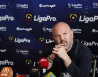 El presidente de la Liga Pro, Miguel Ángel Loor, reveló la cantidad que GolTV le debe a los clubes.