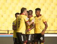 Los jugadores de Barcelona SC fueron al lugar donde falleció Mario Pineida.