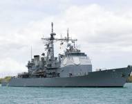 El USS Lake Erie, crucero lanzamisiles de EE. UU.