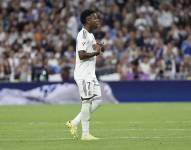Vinícius Jr reaccionó mal al ser sustituido durante el partido de la décima jornada entre Real Madrid y FC Barcelona.