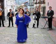Paulina Tamayo fue un símbolo de la serenata quiteña desde los inicios de su carrera musical.