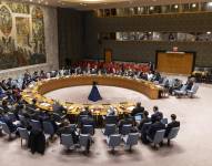 Fotografía de archivo del consejo de seguridad de la ONU.