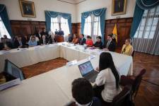 La reunión de este 13 de agosto de 2025 en las instalaciones de Cancillería.