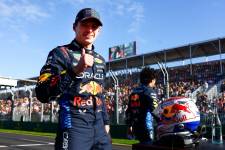 Max Verstappen celebra su pole número 35