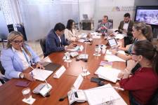 La reunión de la Comisión Multipartidista de la Asamblea Nacional.