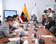 La sesión de la Comisión de Justicia y Estructura del Estado, de este 2 de abril.
