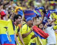 Fans de Ecuador en una imagen de archivo durante la Copa América 2024 en Estados Unidos.