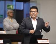 El legislador Luis Fernando Molina de la Revolución Ciudadana.