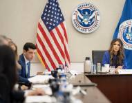 Kristi Noem, secretaria de seguridad de Estados Unidos.