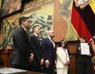 Los nuevos integrantes de la Judicatura fueron posesionados en la Asamblea.