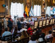 Foto referencial de sesión del Concejo Municipalidad de Guayaquil.