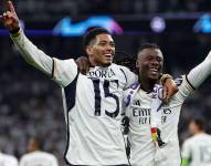 Jude Bellingham y Eduardo Camavinga en una foto archivo.