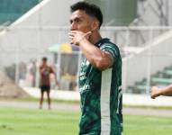 Ángel Mena, delantero ecuatoriano.