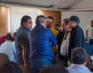 Quito, domingo 14 de septiembre del 2025 El gremio de transportista se reunió para definir su hoja de ruta.