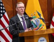 Michael J. Fitzpatrick, embajador saliente de EE.UU. en Ecuador.