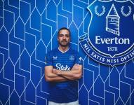 Jack Grealish en su presentación con el Everton.