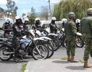 Militares y policías realizaron operativo conjuntos durante el feriado.