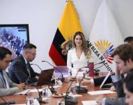 La sesión de la Comisión de Justicia y Estructura del Estado de la Asamblea Nacional.