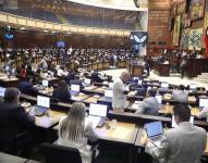 El Pleno de la Asamblea Nacional.