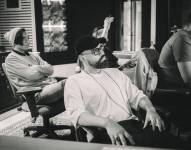 Lalo Yaha durante la producción de su canción en Colombia