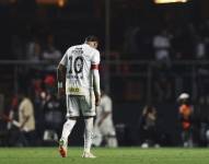 Neymar Jr en el partido de este domingo contra Vasco da Gama.