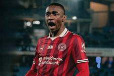 Denil Castillo, jugador ecuatoriano del Midtjylland.