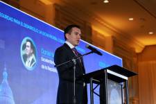 El presidente de la República, Daniel Noboa Azin, participó este martes 4 de noviembre en la XXXVI Asamblea Plenaria del Consejo Empresarial de América Latina.