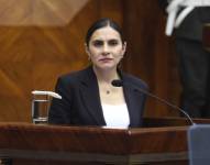 Imagen de la vicepresidenta Verónica Abad Rojas, de 48 años.