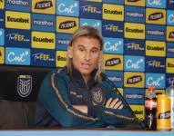 Sebastián Beccacece habló de la convocatoria de la selección de Ecuador.