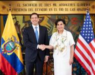 Imagen de archivo de la visita del secretario de Estado estadounidense, Marco Rubio.