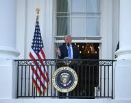 El presidente de Estados Unidos, Donald Trump, participa en una velada de verano en el jardín sur de la Casa Blanca en Washington D. C., el 4 de junio de 2025.