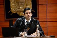 El juez Felipe Córdova durante la audiencia de este viernes 5 de enero de 2024.
