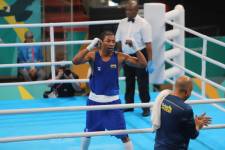 José Rodríguez, boxeador ecuatoriano, peleará para ingresar a la final de su categoría.