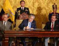 El presidente Guillermo Lasso, firmó el Decreto Ejecutivo No. 730 con el que instruye al sector seguridad dar cumplimiento a la resolución del COSEPE.