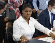 Quito 11 de mayo 2022 | La fiscal Diana Salazar en la Comisión de Transparencia de la Asamblea Nacional