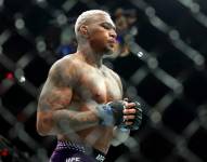 Michael Morales en la victoria ante Sean Brady en la UFC 322