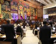 El Pleno de la Asamblea Nacional, previo al debate.