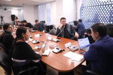 La sesión en la Comisión encargada de analizar el informe anual de labores de Daniel Noboa.