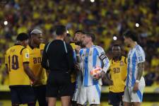 Moisés Caicedo salió expulsado del Ecuador vs. Argentina por la última fecha de las Eliminatorias Sudamericanas.