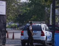 Imagen de archivo del ingreso a la Penitenciaría del Litoral.
