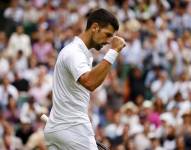 El tenista serbio Novak Djokovic clasificó a las semifinales de Wimbledon