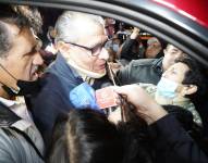 Exvicepresidente Jorge Glas sale de prisión