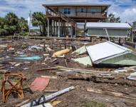 Los destrozos que dejó en Florida el huracán Idalia, el más fuerte en 125 años